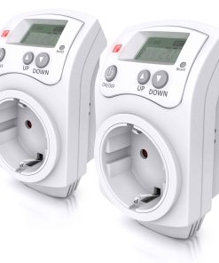 BEARWARE 2x Steckdosen-Thermostat