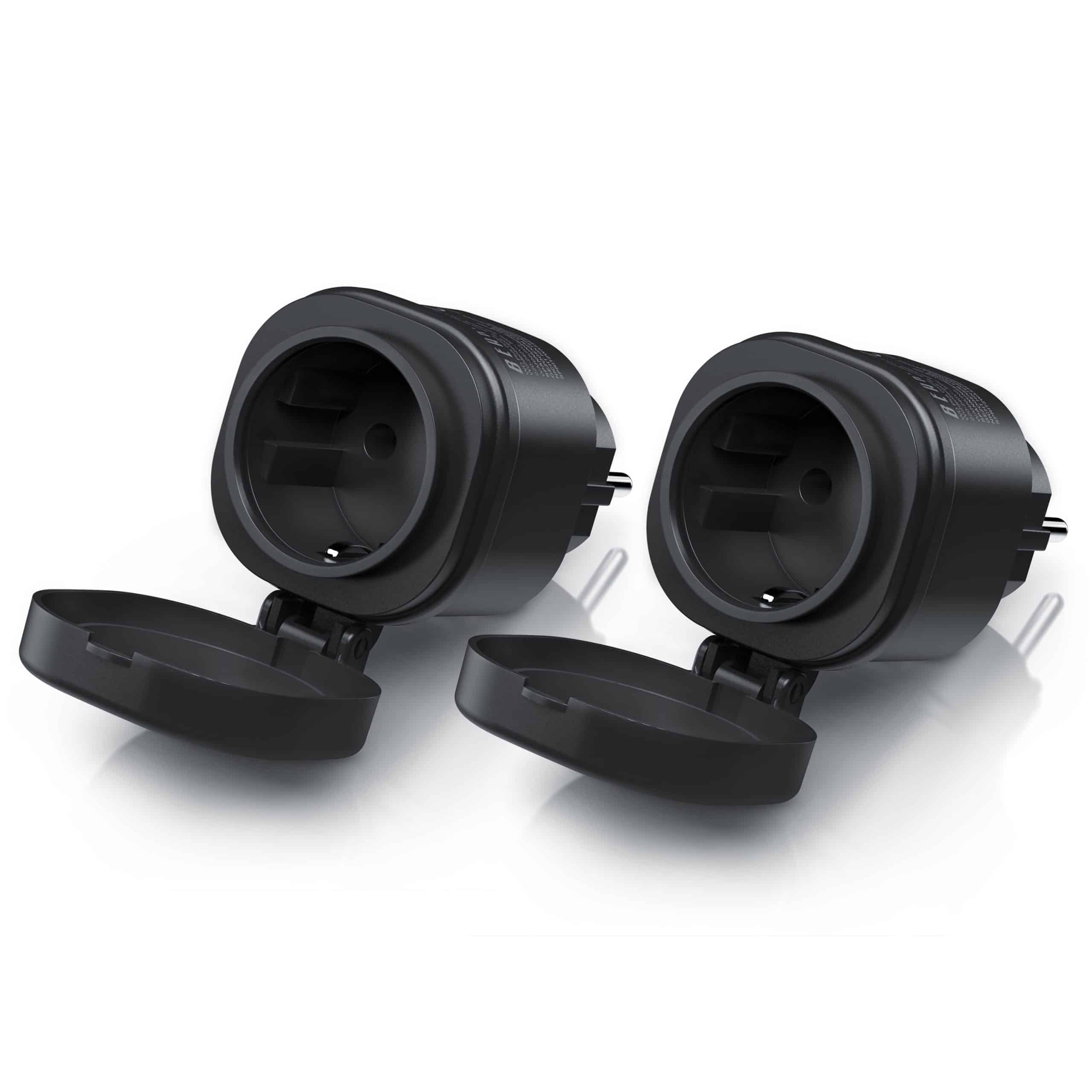 BEARWARE 2x Wifi Outdoor Steckdose 2