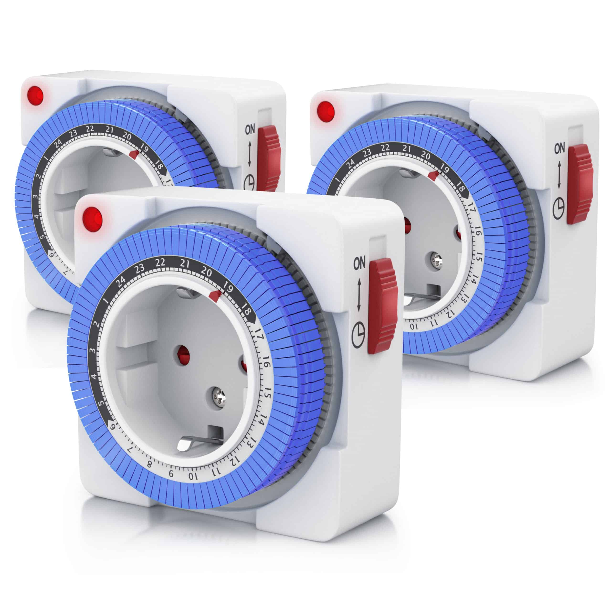 BEARWARE 3x Zeitschaltuhr