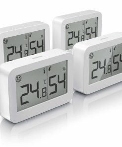 BEARWARE 4x Innenwetterstation (Haltemagneten