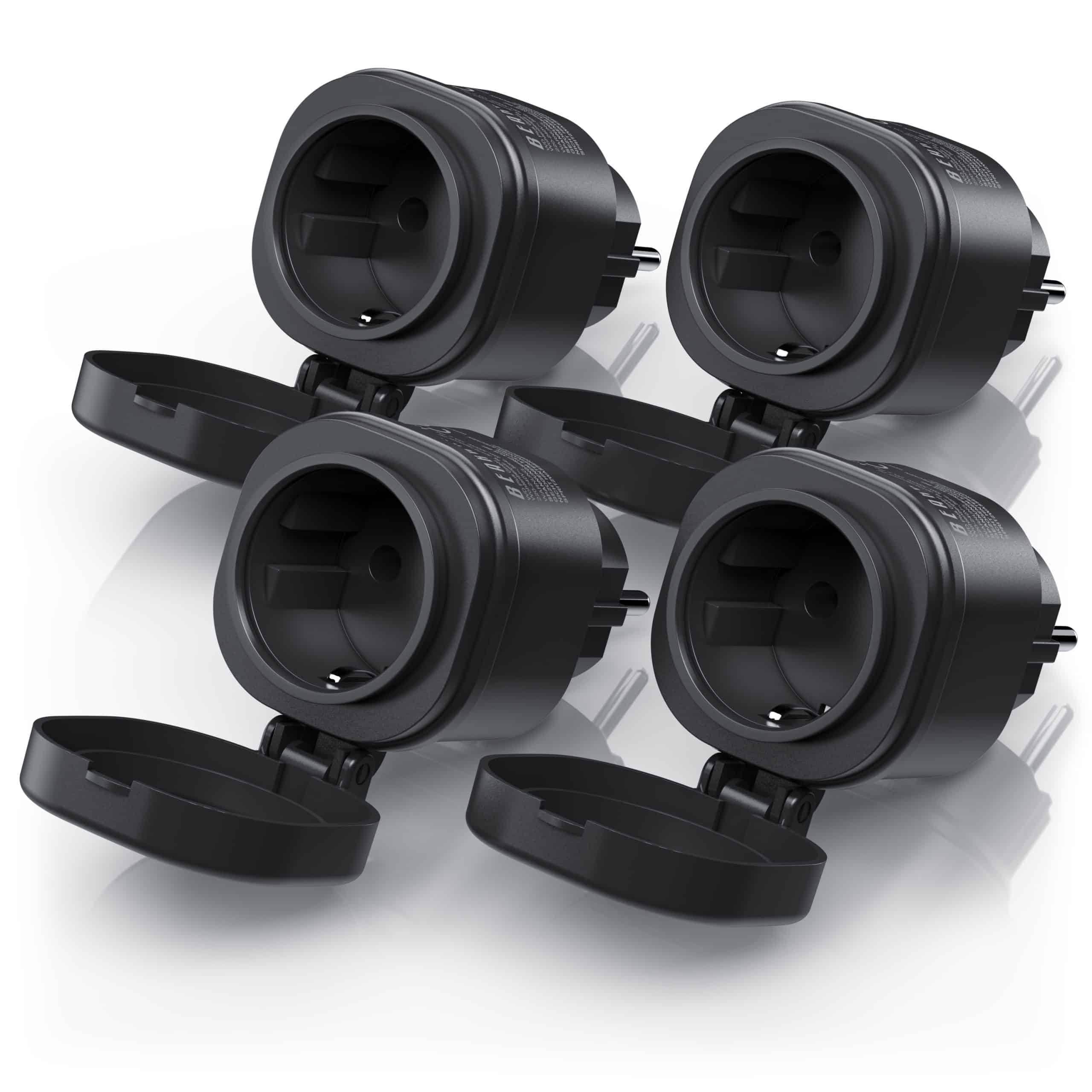 BEARWARE 4x Wifi Outdoor Steckdose 2