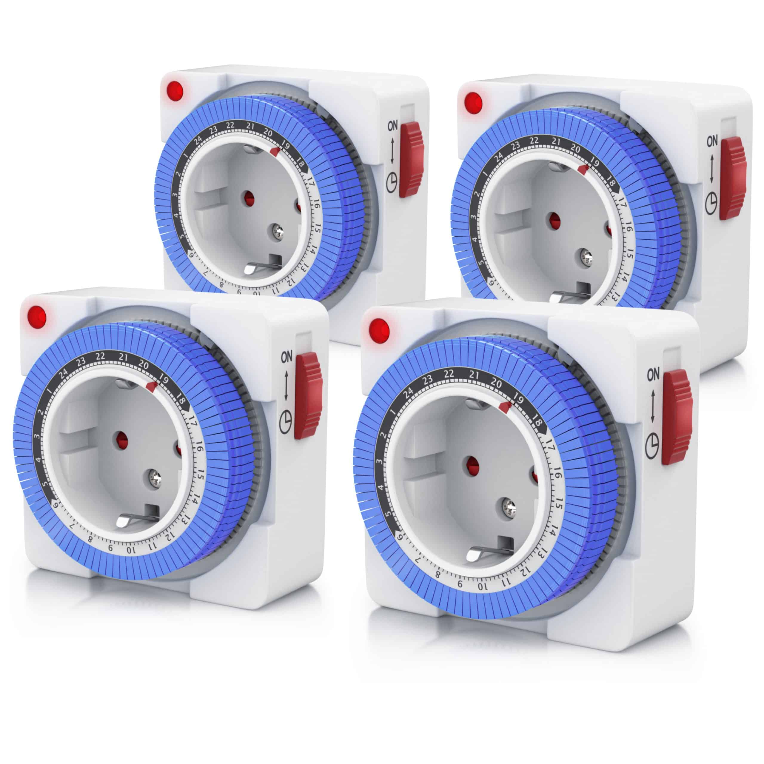 BEARWARE 4x Zeitschaltuhr