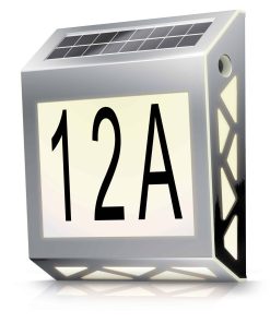 BEARWARE LED Solar Hausnummernleuchte