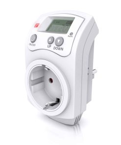BEARWARE Steckdosen Thermostat programmierbar von 5°-30°C LCD Display mit Statusanzeige