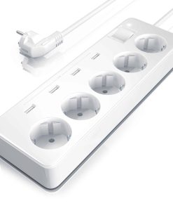 BEARWARE Steckdosenleiste Mehrfachsteckdose Steckerleiste 3680W