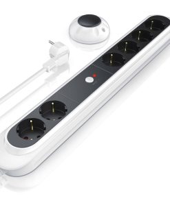 BEARWARE Steckdosenleiste Mehrfachsteckdose Steckerleiste 3680W
