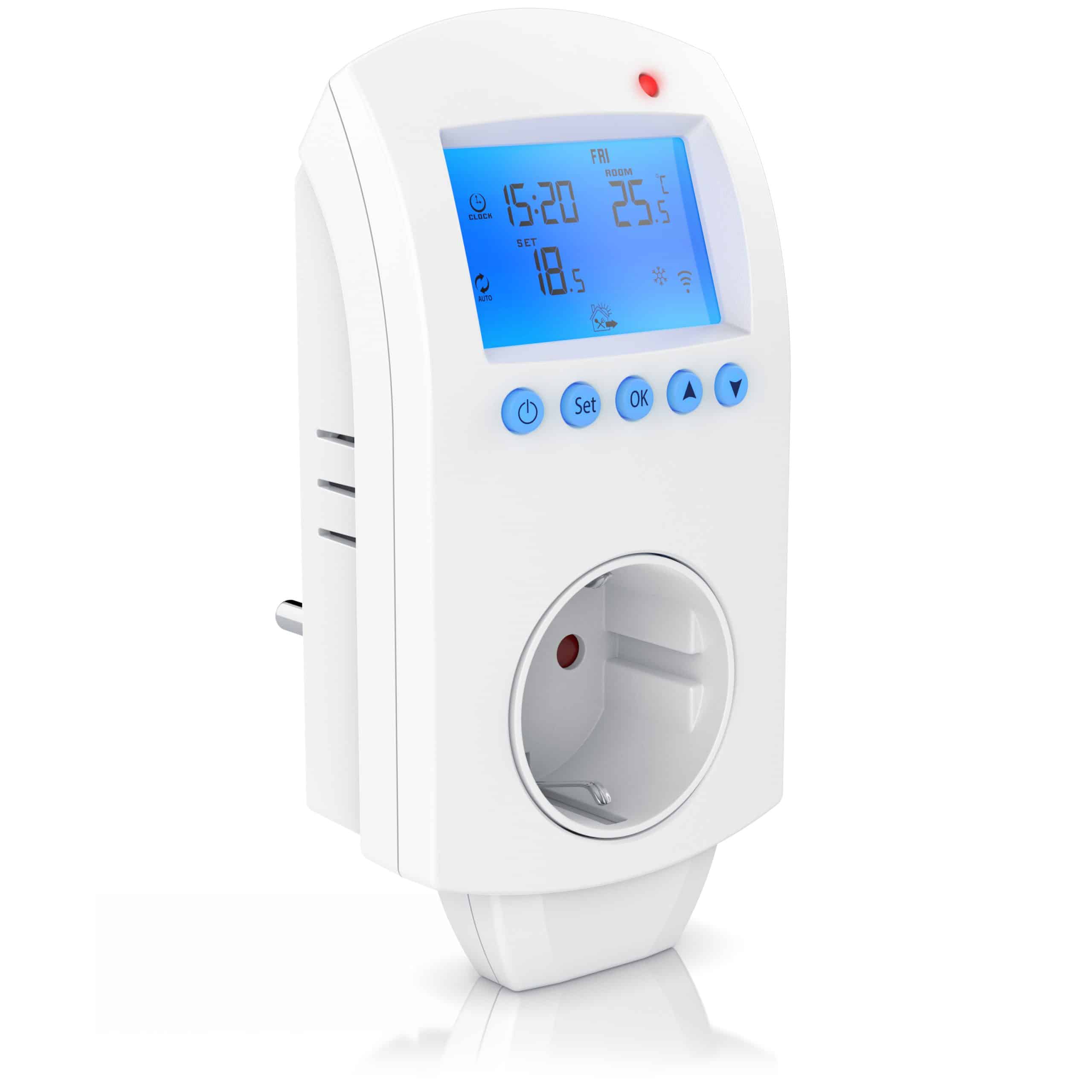 BEARWARE WLAN Thermostat Steckdose - Steckdosenthermostat - WiFi Smart Life