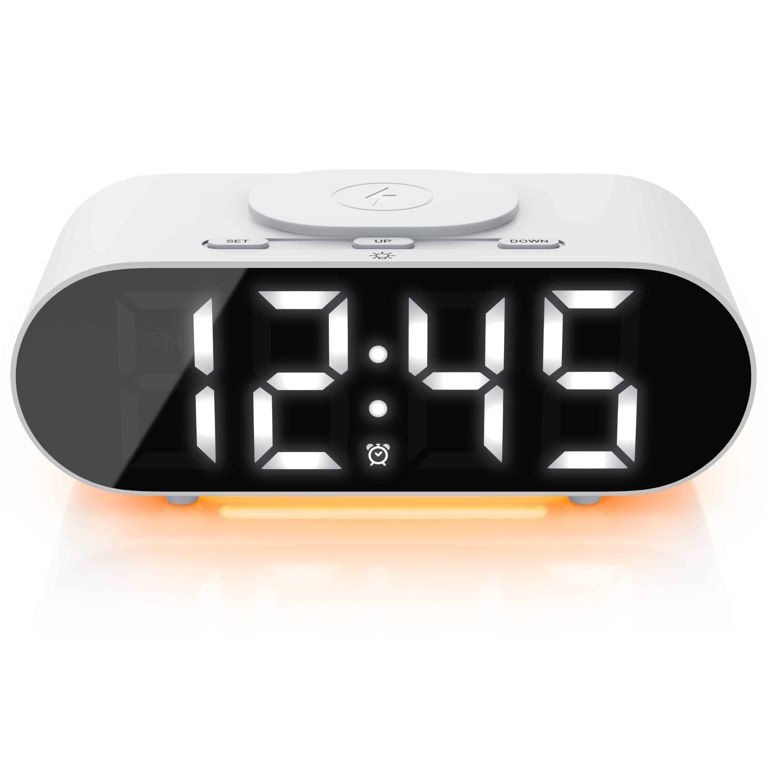 BEARWARE Wecker mit Netzteil & Akku