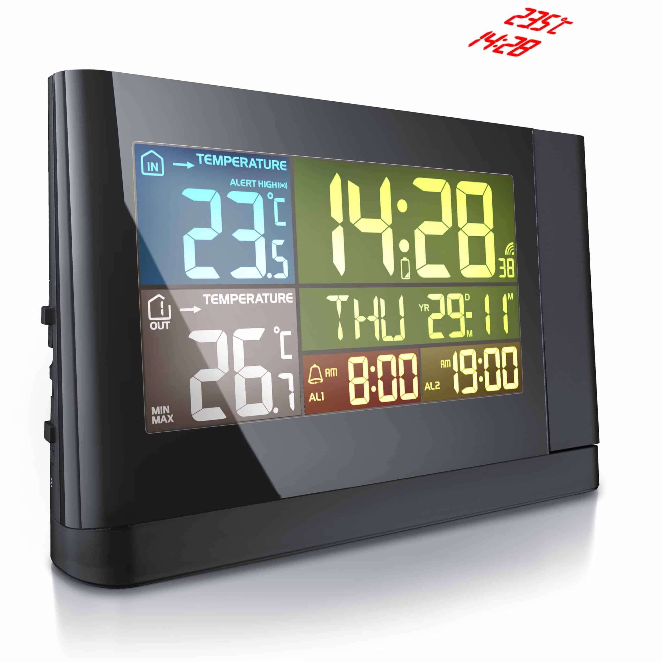 BEARWARE Wetterstation mit Außensensor