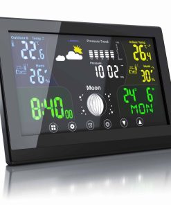 BEARWARE Wetterstation mit Außensensor & LCD Farbdisplay