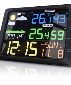 BEARWARE Wetterstation mit Außensensor