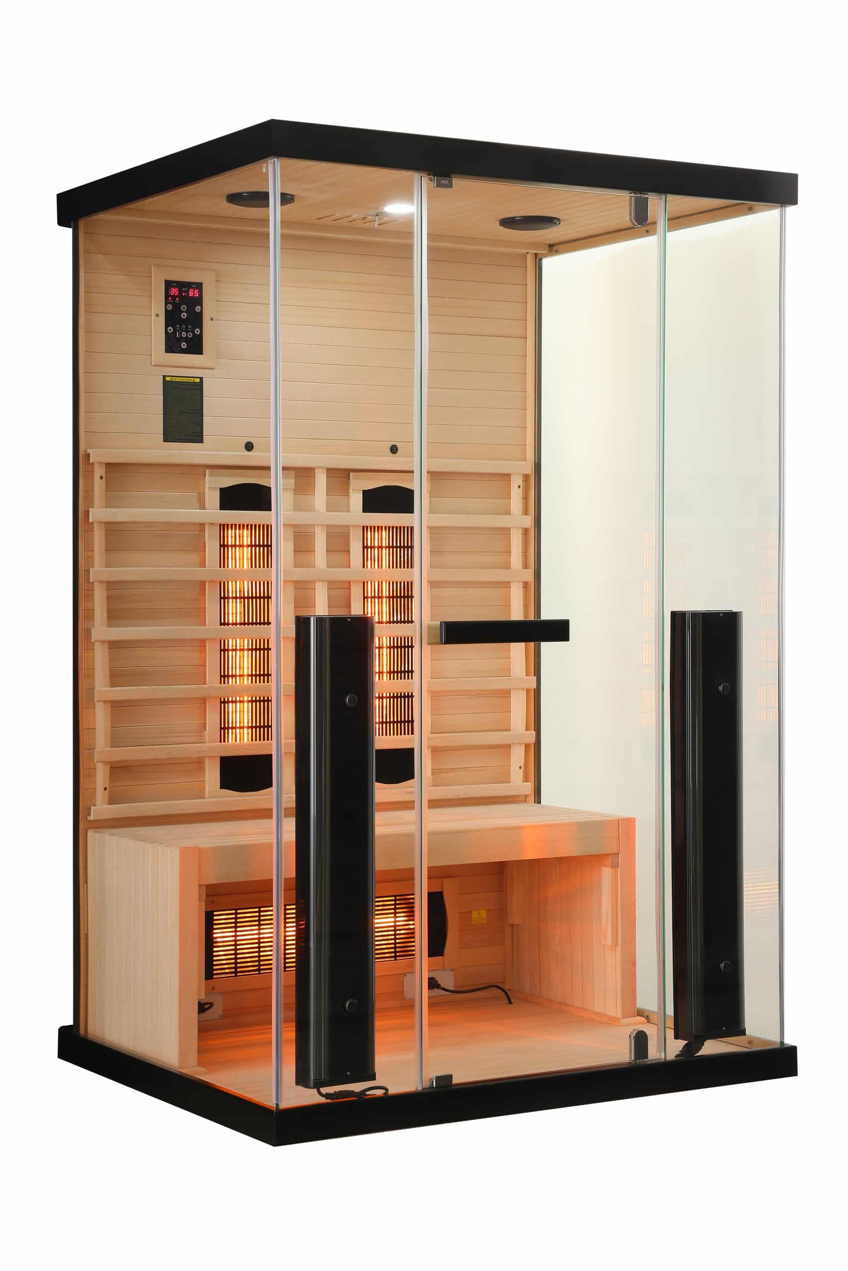 BILLUND 2 NEU Infrarotkabine 2 Pers. 125x100x190 cm (Bausatz)