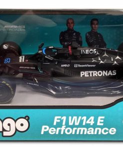 Bburago 18-38080R - Modellauto - F1 Mercedes AMG W14 '23 #63 Russel (Maßstab 1:43) Formel 1