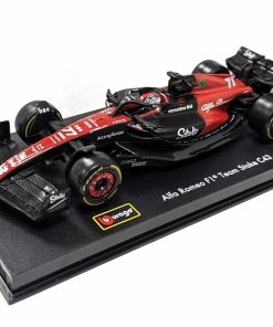 Bburago 18-38086 - Modellauto - F1 Alfa Romeo C43 #77 Bottas (mit Helm