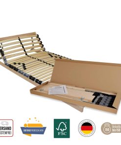 BeCoEasy 4 all BeCo Lattenrost mit verstellbarem Kopfteil100 x 200 cm