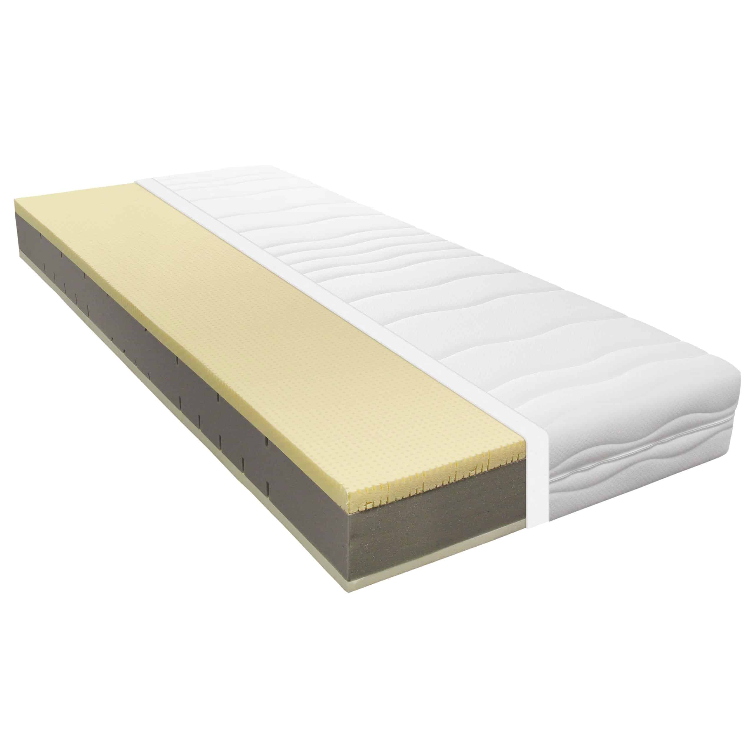 BeMeoBeMeo Latex 24 cm Luxus-Höhe100 x 200 cm