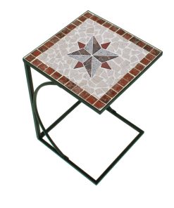 Beistelltisch AMARILLO Garten Gartentisch Outdoor Esstisch Tisch Möbel Mosaik