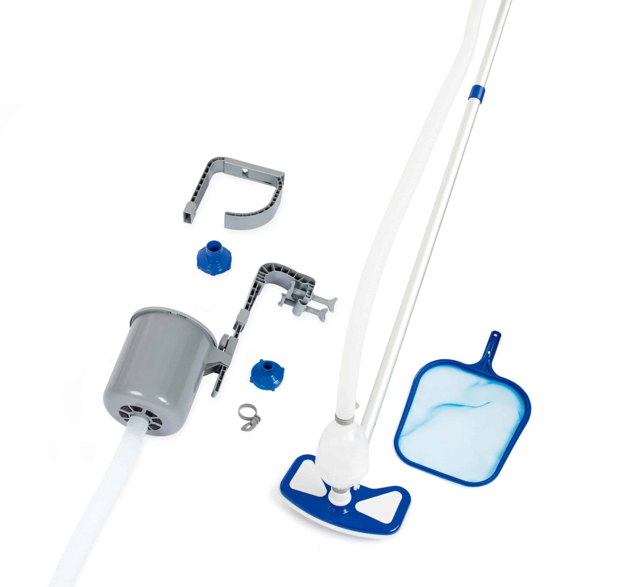 Bestway® Flowclear™ Poolpflege Deluxe-Set für Poolgrößen bis 612 cm