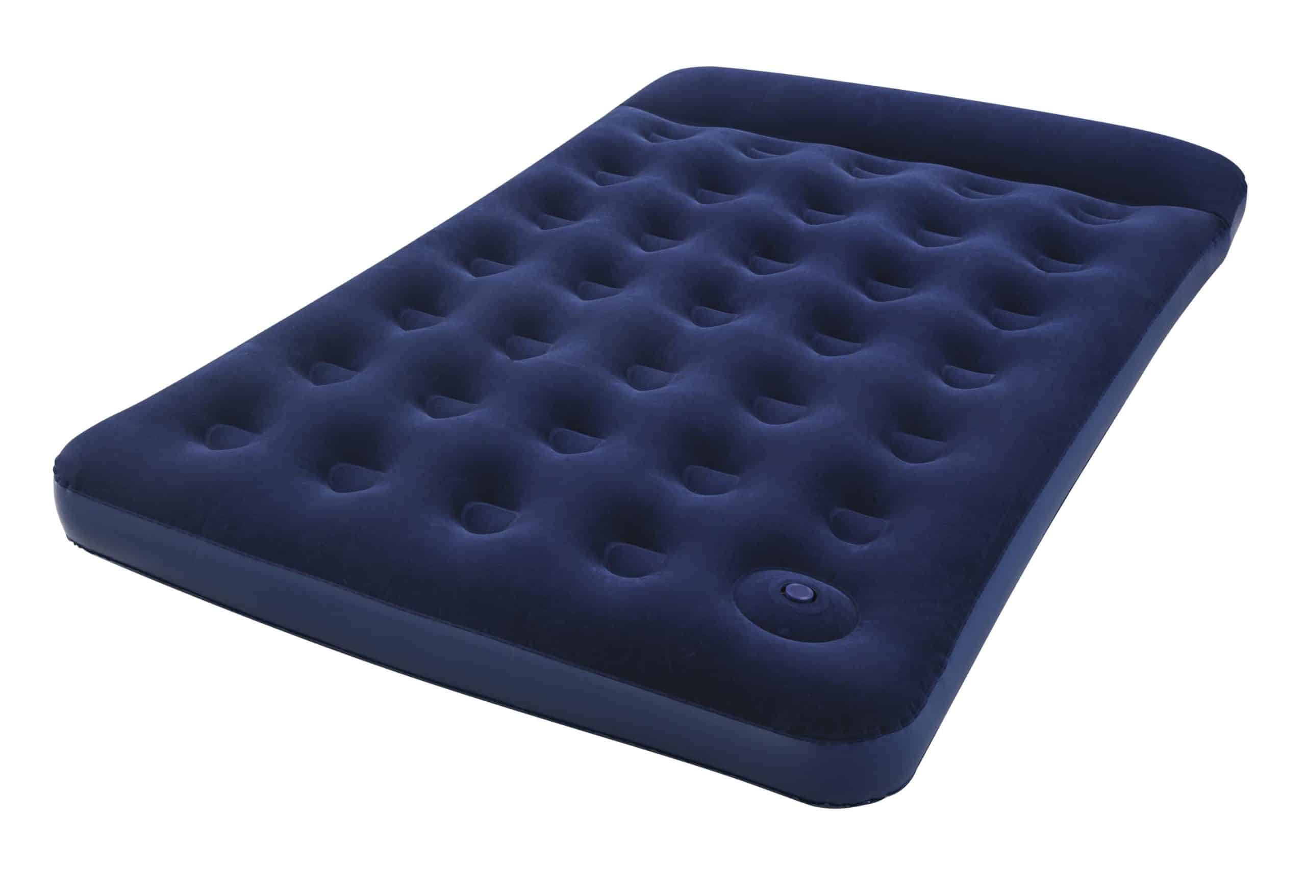 Bestway® Pavillo™ Luftbett Blue Horizon Step mit interner Fußpumpe Double XL/Lo 191 x 137 x 28 cm