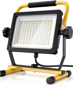Brandson 100W LED Baustrahler mit 144 SMD LEDs - Arbeitsleuchte - Bauscheinwerfer