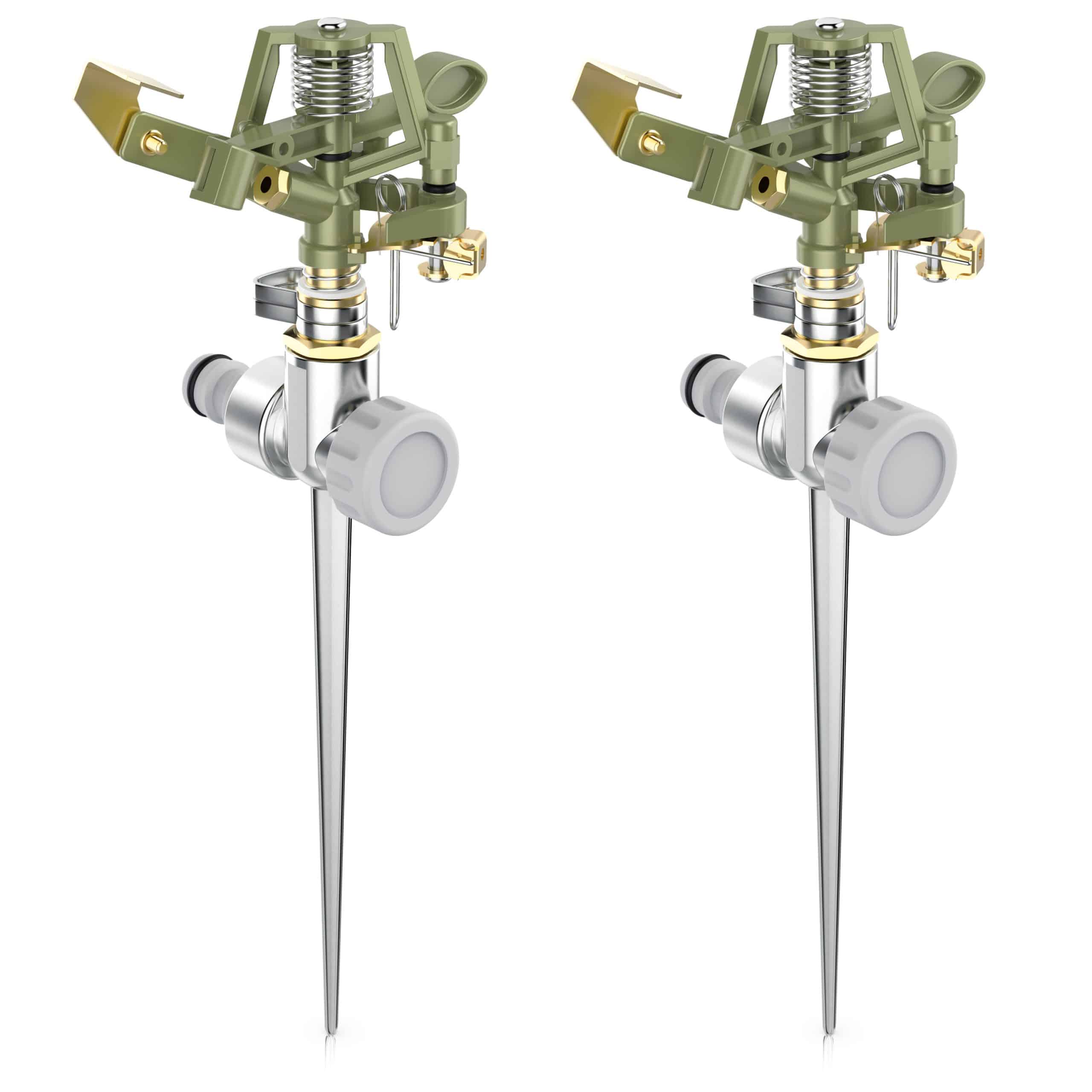 Brandson 2x Kreisregner Intervall-Sprinkler