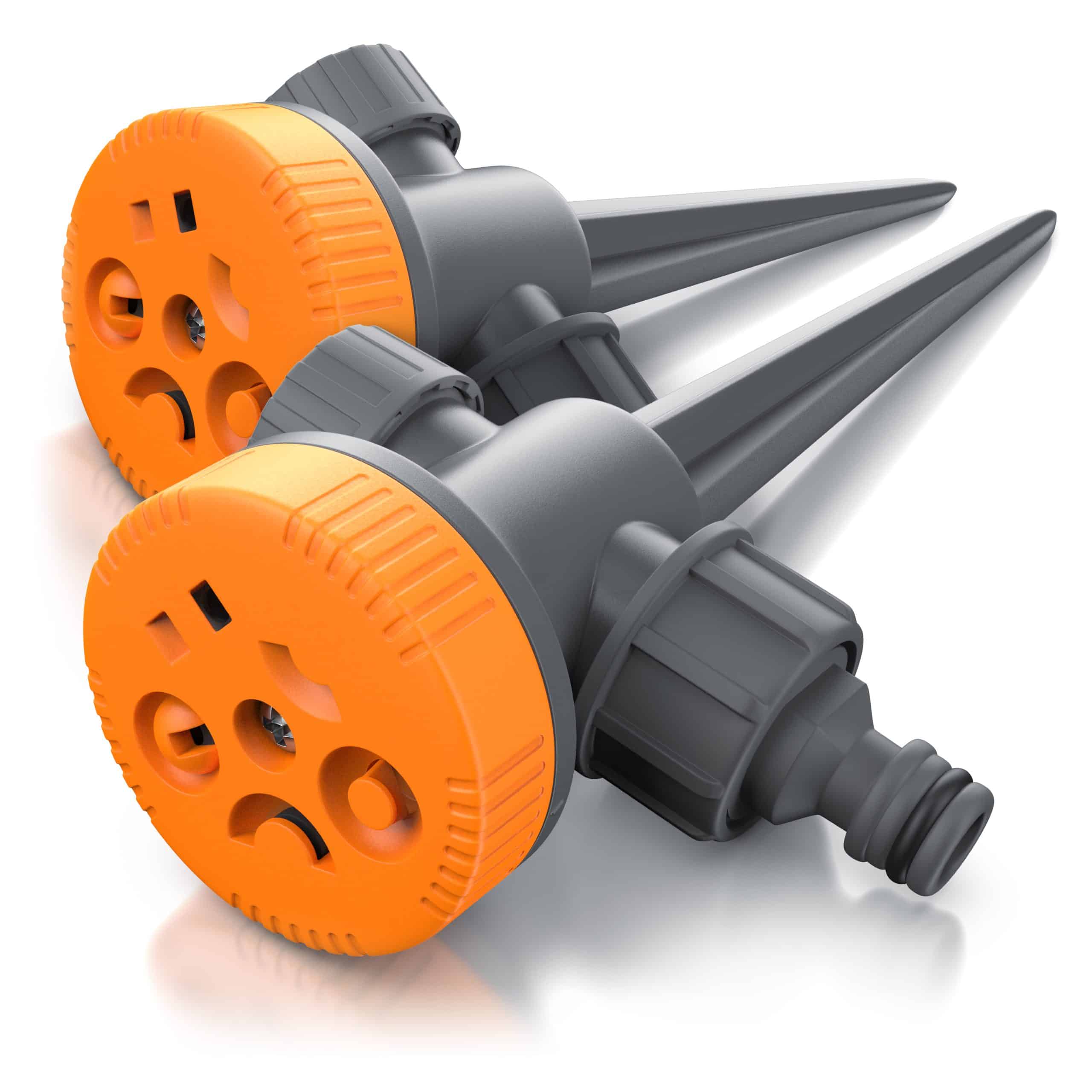 Brandson 2x Rasensprenger 5 Fach Rasensprinkler