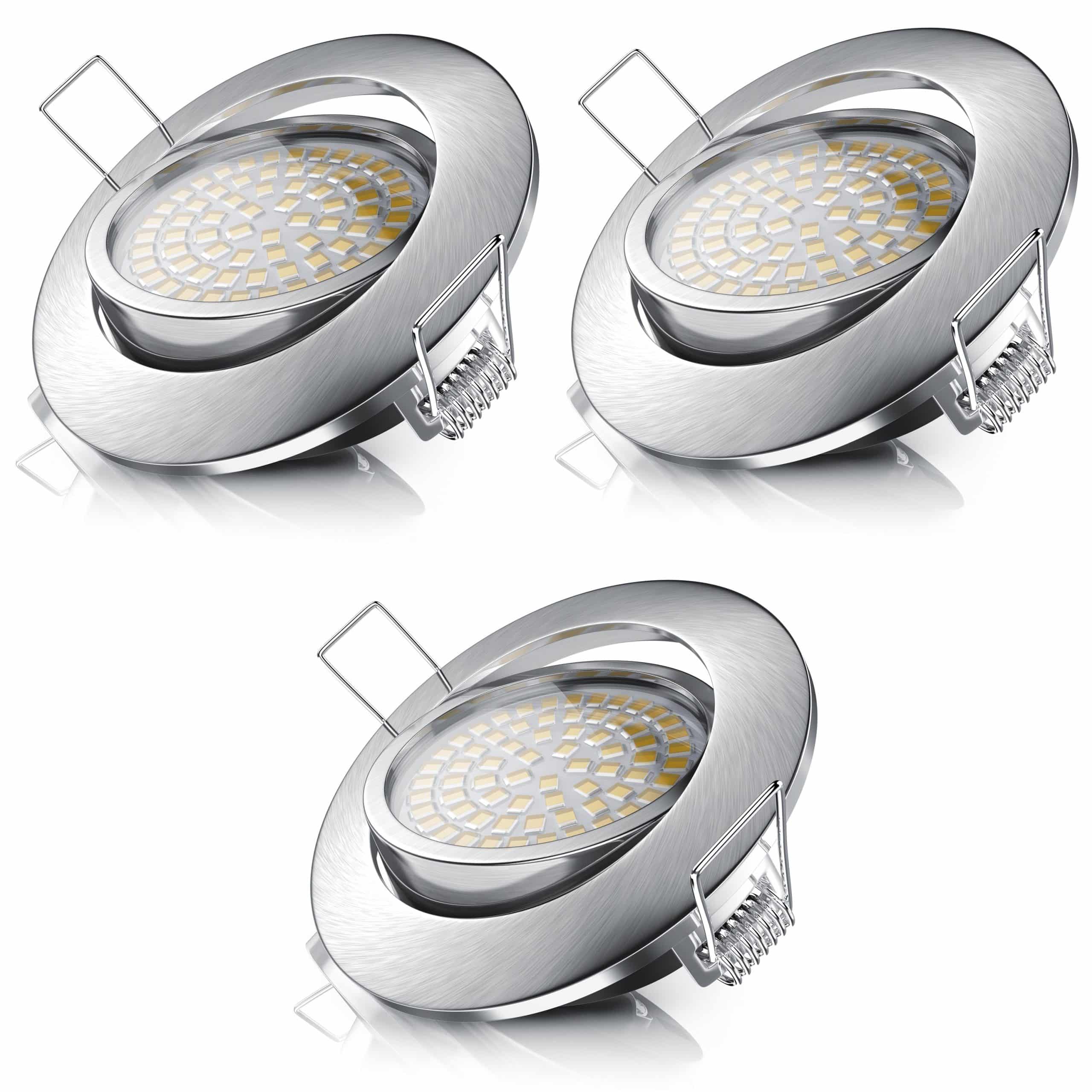 Brandson 3x LED Einbaustrahler