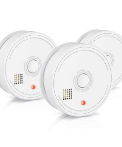 Brandson 3x Rauchmelder (Wechselbare Batterie