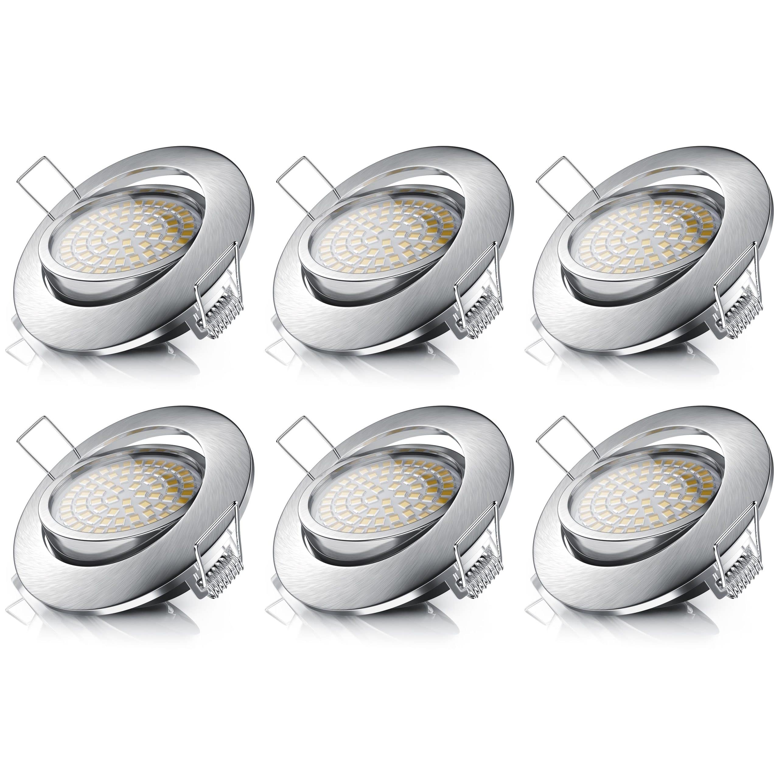 Brandson 6x LED Einbaustrahler