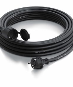 Brandson Schutzkontakt Verlängerungskabel für Outdoor 3500 W Strom Kabel für den Außenbereich / IP44 - 5m