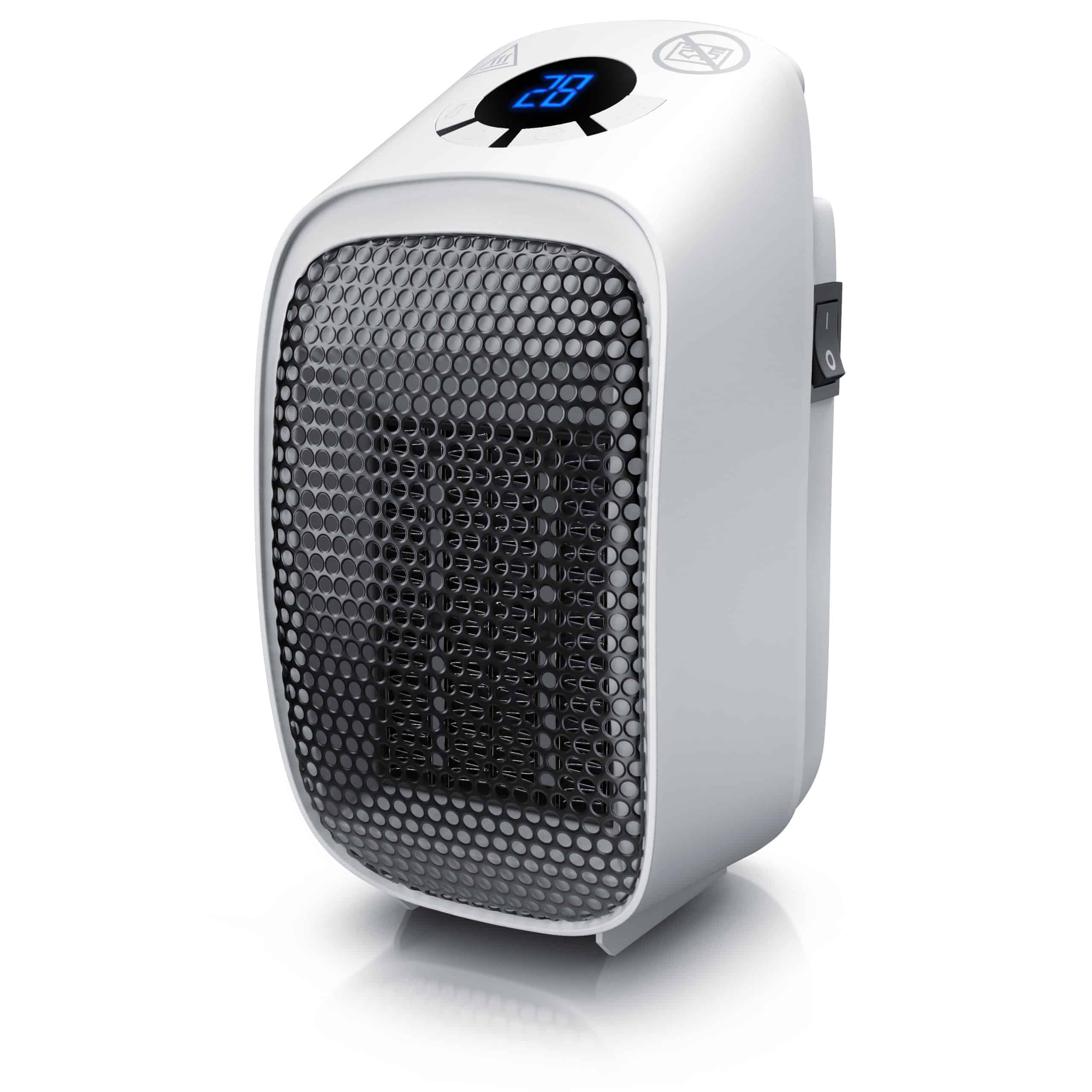 Brandson Steckdosen Heizlüfter 400W