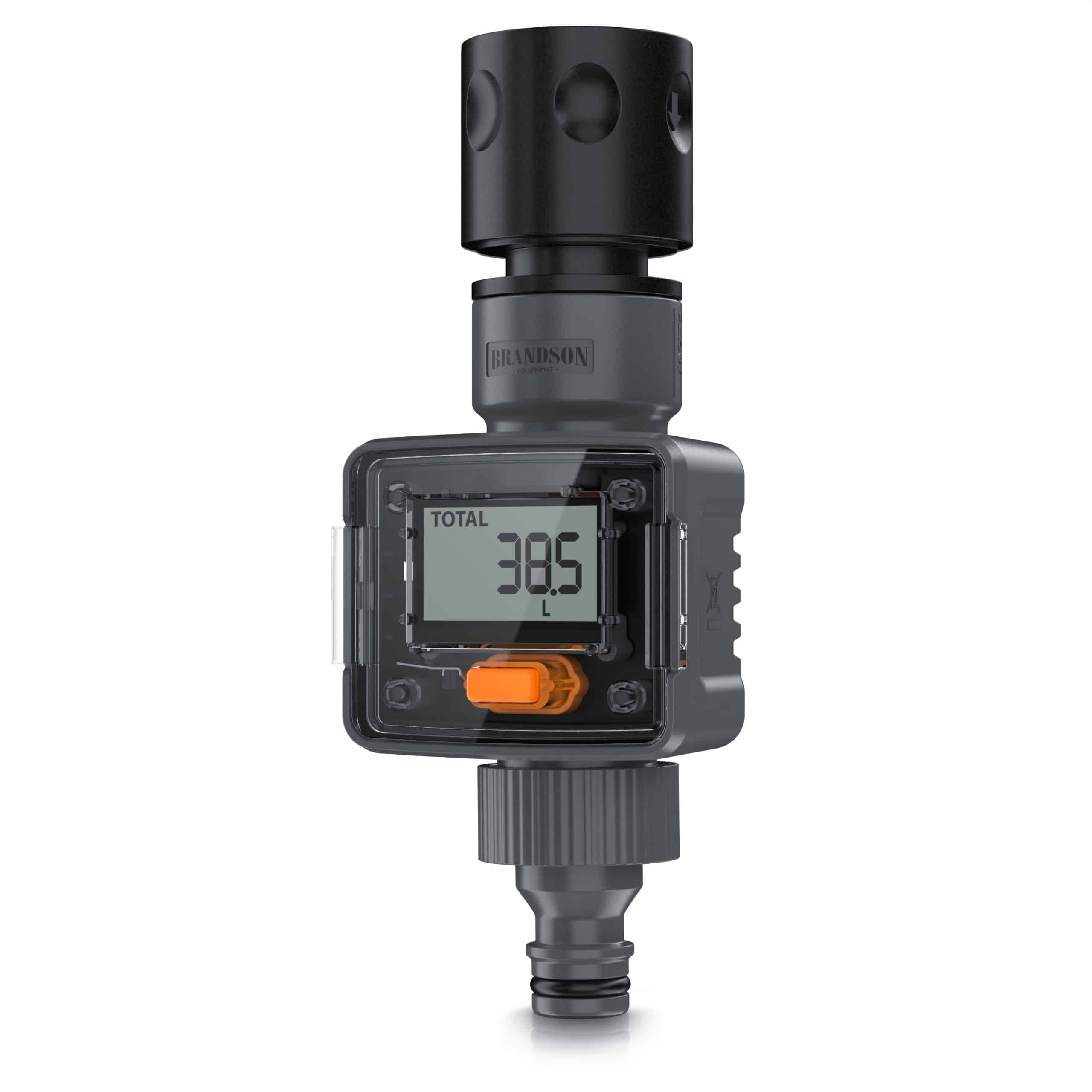 Brandson digitaler Wasserzähler 3/4 Zoll für Gartenschlauch