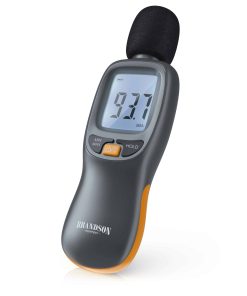 Brandson digitales Schallpegelmessgerät 35 dB(A) bis 130 dB(A) Windschutz - LCD-Display