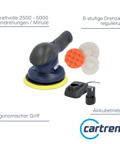 CARTREND Akku Poliermaschine 12V
