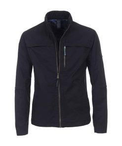 CASA MODA Jacke Jacke mit Reißverschluss und Stehkragen