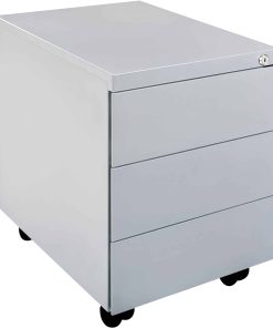 CEHA Design-Rollcontainer ST390 mit 3 Schüben in lichtgrau (RAL7035)
