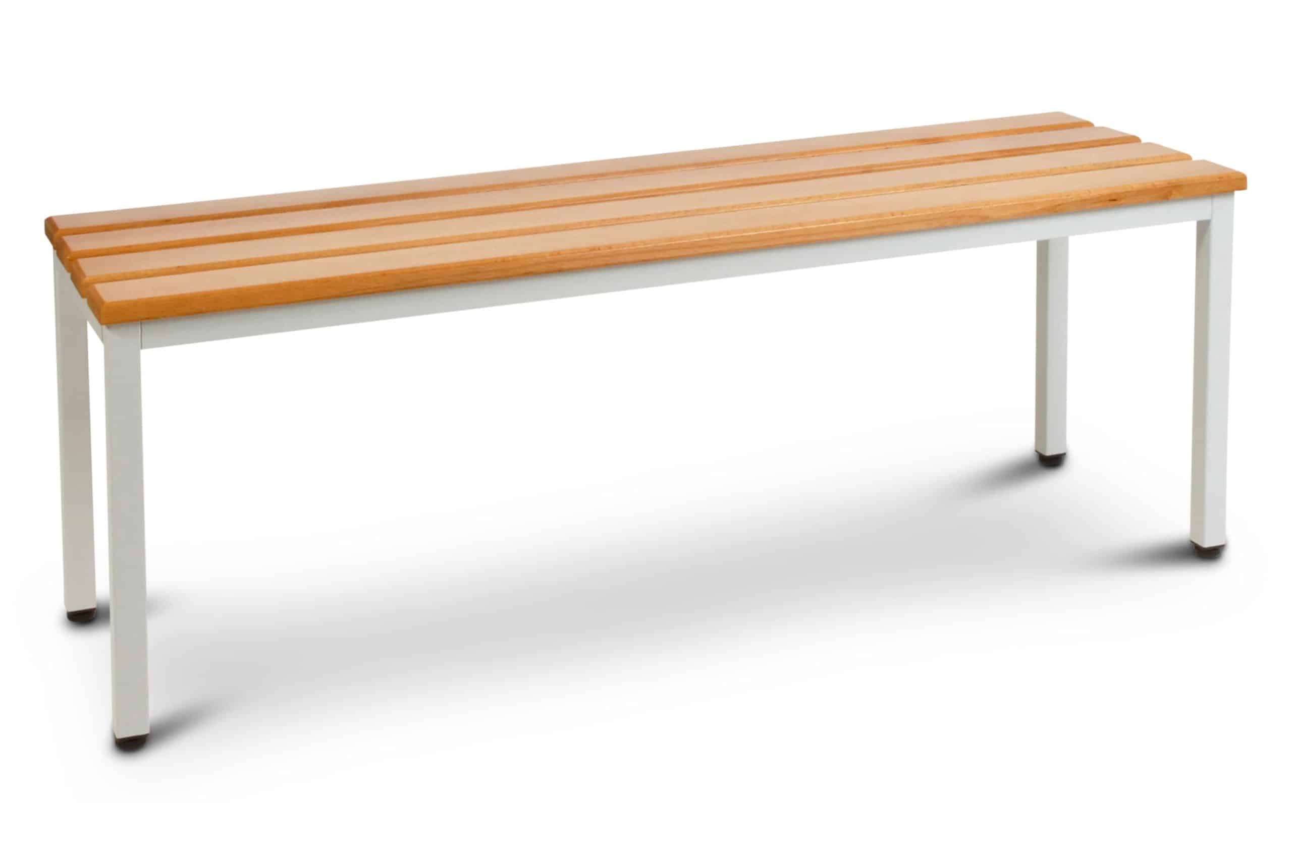 CEHA Garderoben-Sitzbank 200 cm mit Holzleisten