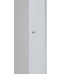CEHA Reihen- und Garderobenschrank mit 30 cm Breite und 1 Abteil in RAL7035 (lichtgrau)