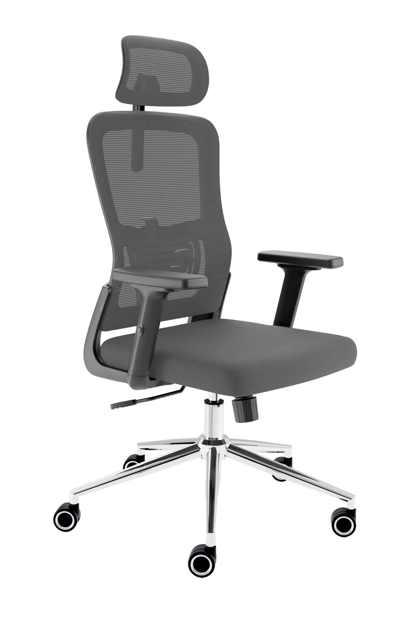CLOUVOU BrightSeat Bürostuhl Ergonomisch – Anthrazit
