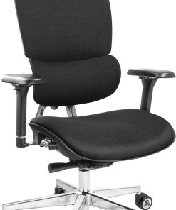 CLOUVOU MasterSeat Bürostuhl Ergonomisch – Schwarz