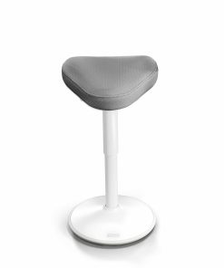 CLOUVOU - Nexus - ergonomischer Hocker (47-64cm) - Anthrazit
