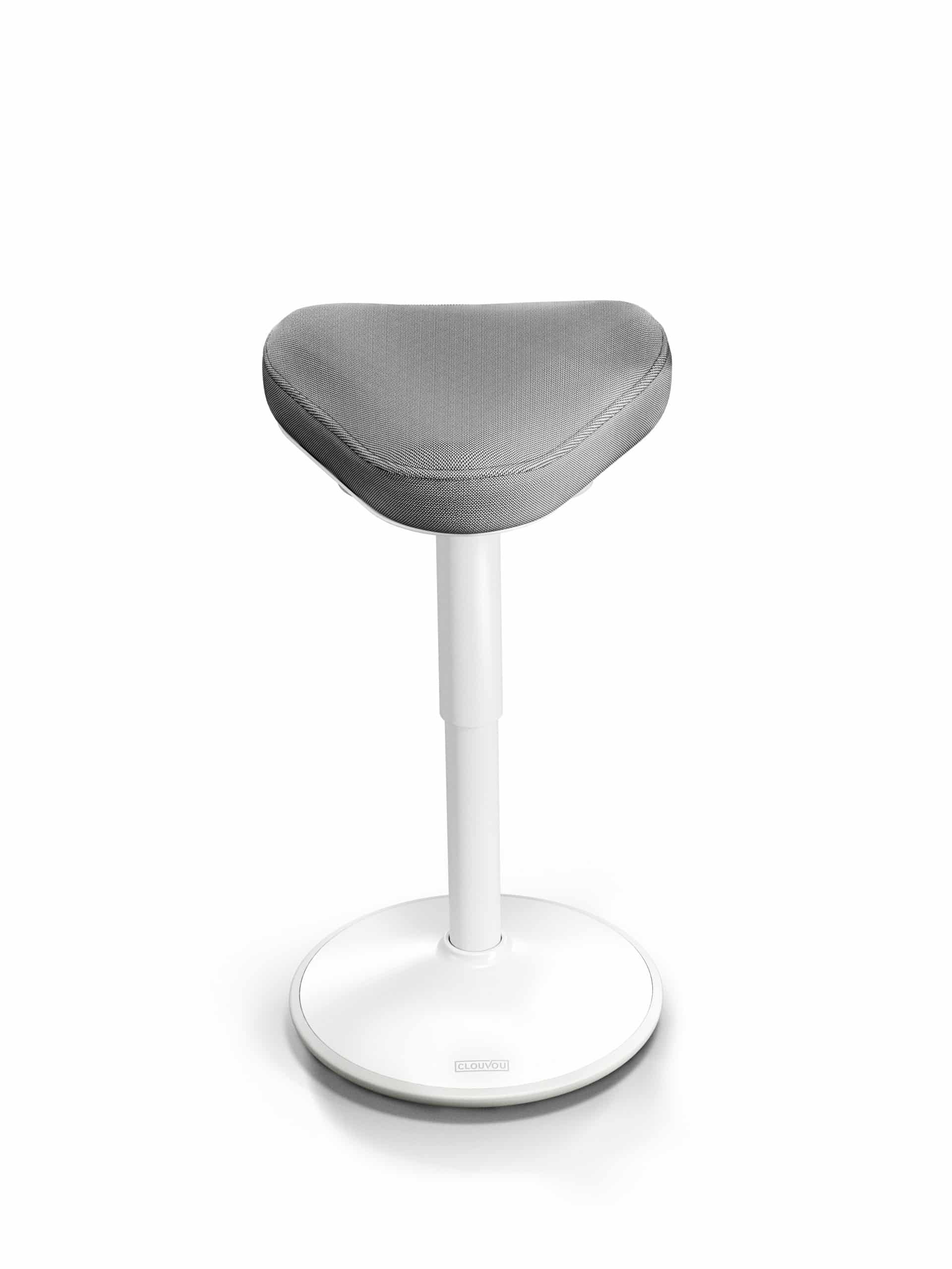 CLOUVOU - Nexus - ergonomischer Hocker (47-64cm) - Anthrazit