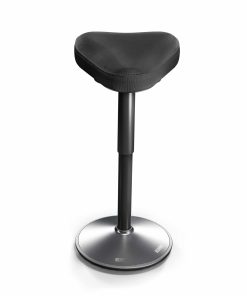CLOUVOU - Nexus - ergonomischer Hocker (57-82cm) - Schwarz