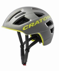 CRATONI City Fahrradhelm C-Pure anthrazit-lime matt