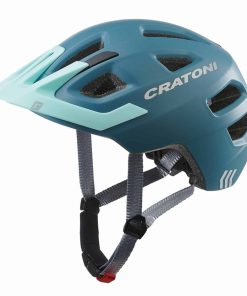 CRATONI Kinder-Fahrradhelm Maxster Pro steel/blau matt