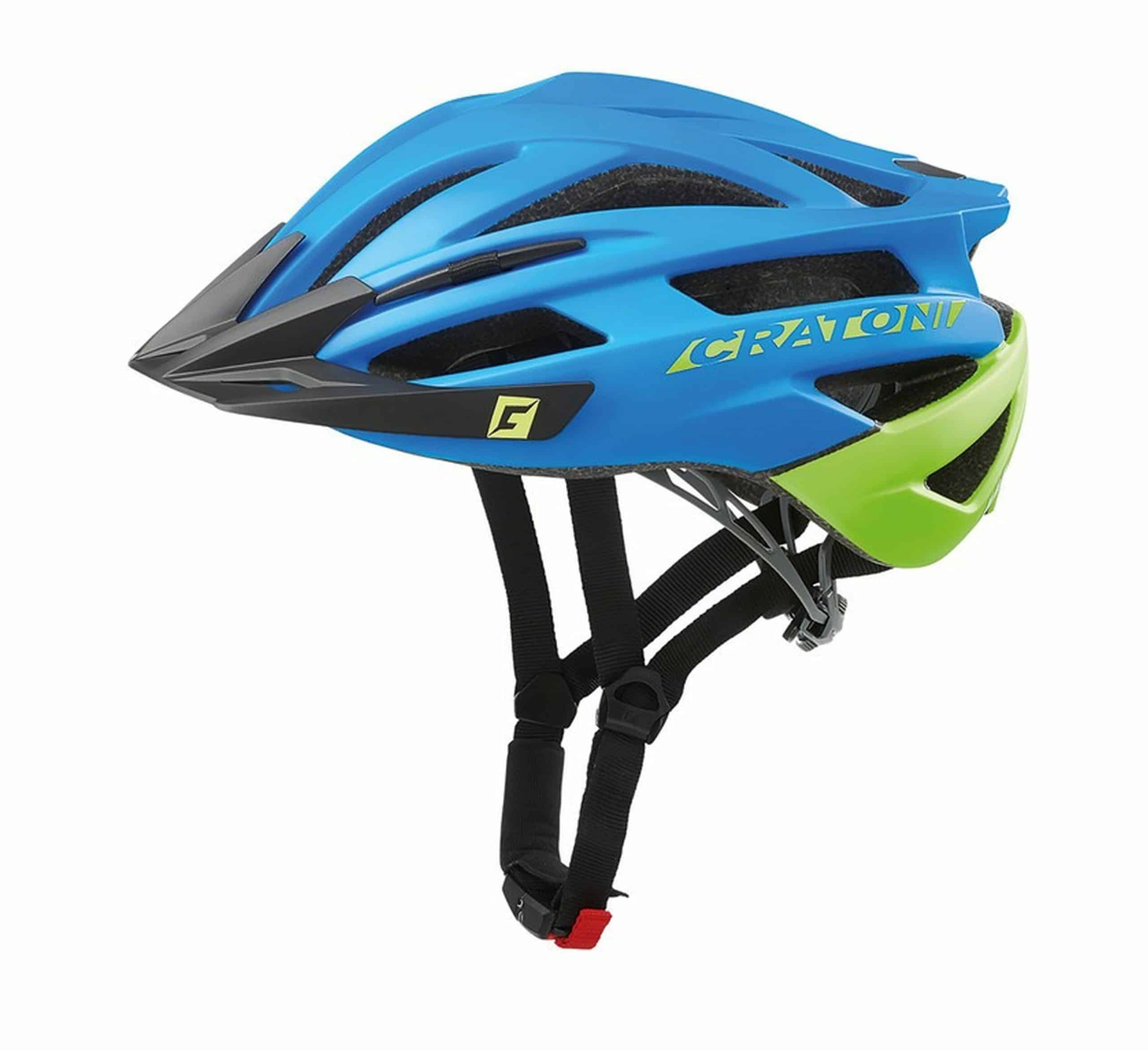 CRATONI MTB Fahrradhelm Agravic blau/lime matt
