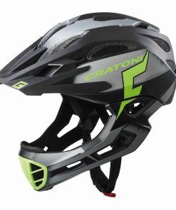 CRATONI MTB Fahrradhelm C-Maniac Pro schwarz/lime matt