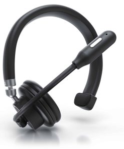 CSL Bluetooth 4.1 Headset 38mm - Kopfhörer mit flexiblem Mikrofon - Multipoint - kabellos - leicht - freisprechen - für Auto und LKW Computer VoIP