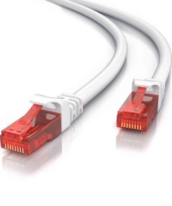 CSL Cat 6 Gigabit Ethernet LAN Kabel - mehrfach geschirmt - UTP Gigabit - 1000 Mbit/s - Patchkabel - Netzwerkkabel - 25m