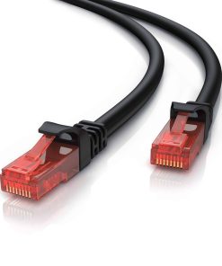 CSL Cat 6 Gigabit Ethernet LAN Kabel - mehrfach geschirmt - UTP Gigabit - 1000 Mbit/s - Patchkabel - Netzwerkkabel - 30m